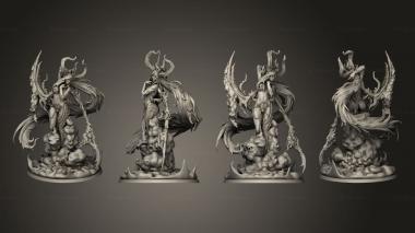 Military figurines Lilith v 2 3d model