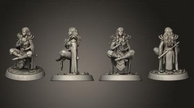 Military figurines Limbo Shaper Monk 3d model