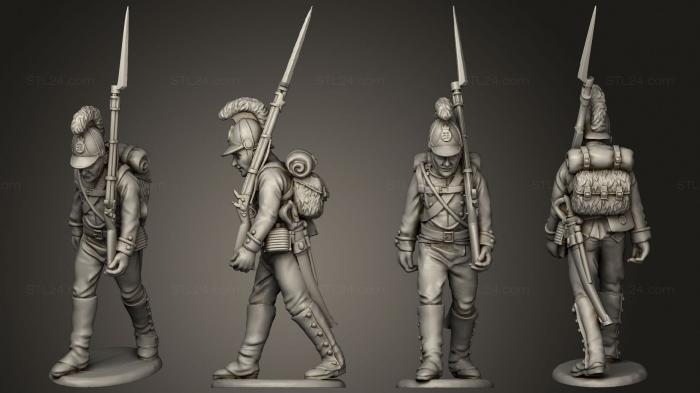 Military figurines (Line 05 v 2, STKW_9072) 3D models for cnc