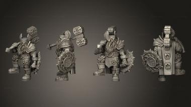 Military figurines lmar Hakka 3d model