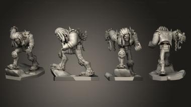 Military figurines Lobo 3d model