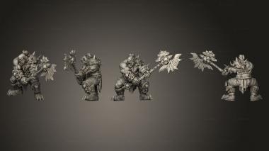 Military figurines Lokomotiv Zwingli 3d model