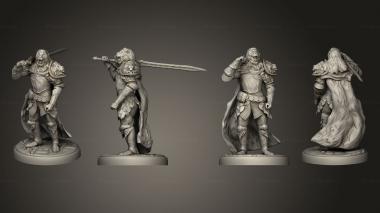 Military figurines Longsword v 3 3d model