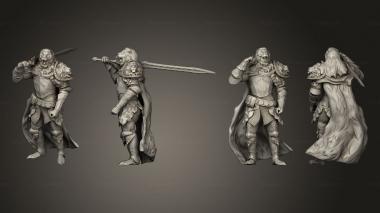 Military figurines Longsword 3d model