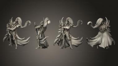 Military figurines Lord Askarian 3d model