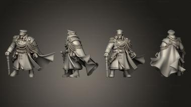 Military figurines Lord General of the Imperial Force 3d model