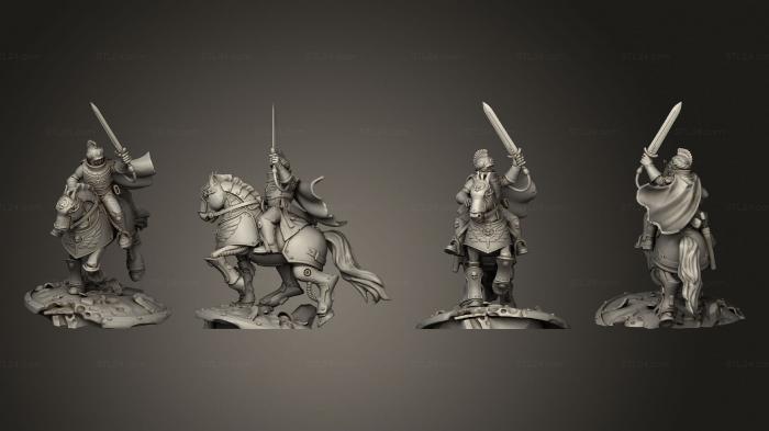 Military figurines (Lord General, STKW_9160) 3D models for cnc