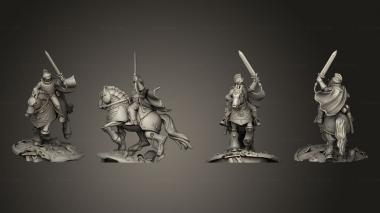 Military figurines Lord General 3d model