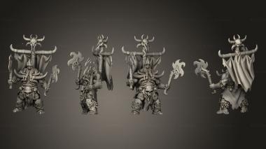 Military figurines Lord 3d model