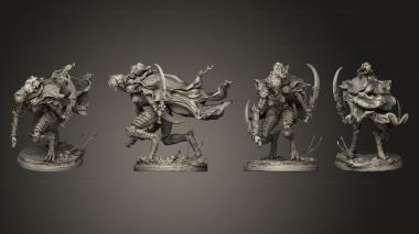 Military figurines Lords shadow 3d model