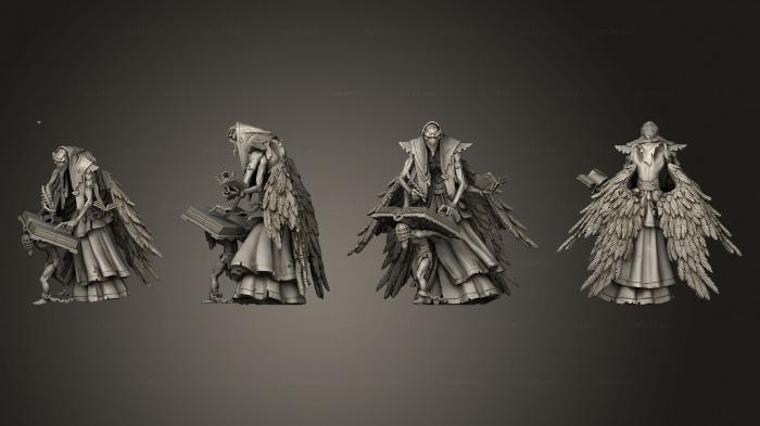 Military figurines (Lostrotos the Deathwriter, STKW_9172) 3D models for cnc