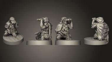 Military figurines LRDG 04 3d model