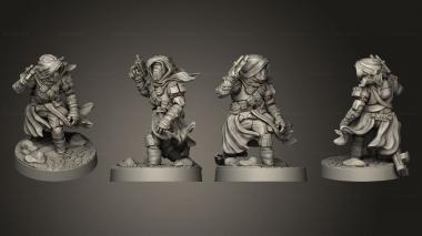 Military figurines LRDG 06 3d model