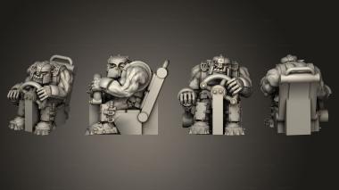 Military figurines Lucky Crew v 3 3d model