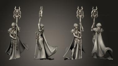 Military figurines Luna pre 3d model
