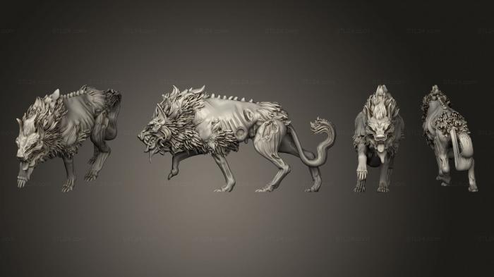 Military figurines (LUPERCA, STKW_9217) 3D models for cnc