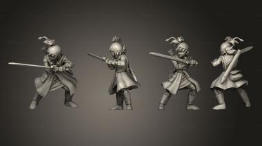 Military figurines Lynx 2 3d model