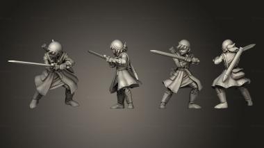 Military figurines Lynx 3d model