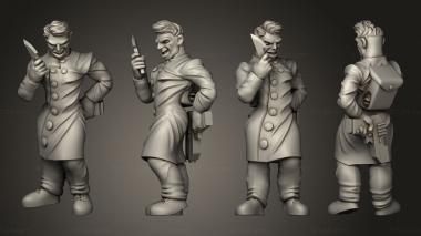 Military figurines Mad Ripper Doc 3d model