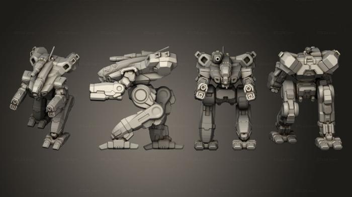 Military figurines (MAD, STKW_9233) 3D models for cnc
