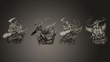 Military figurines Madara Kurama 3d model