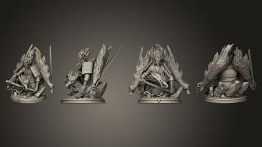 Military figurines MADARA WITH SUSANOO 3d model