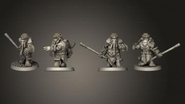 Military figurines Madhu Nomoretusk 3d model