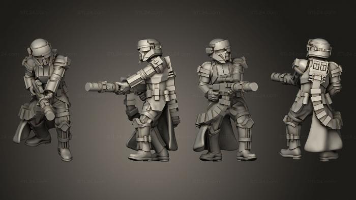 Military figurines (Madox heacy weapon, STKW_9256) 3D models for cnc