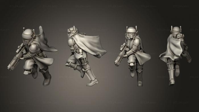 Military figurines (Madox running, STKW_9260) 3D models for cnc