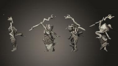 Military figurines Mage 3d model