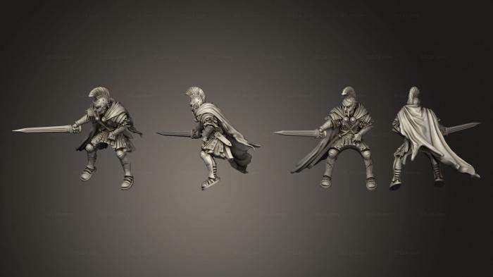 Military figurines (MAGISTER MILITUM, STKW_9265) 3D models for cnc