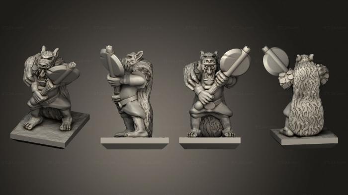 Military figurines (Magma Champion, STKW_9274) 3D models for cnc