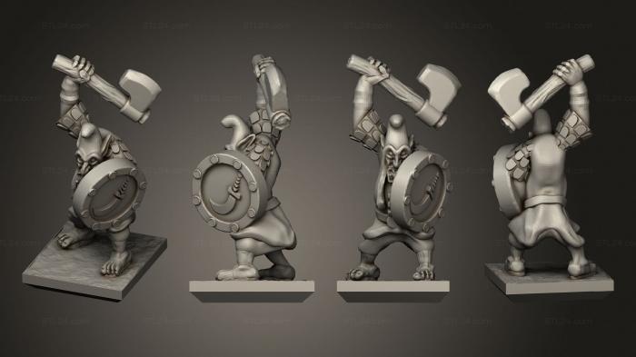 Military figurines (Magma Shield 1, STKW_9342) 3D models for cnc