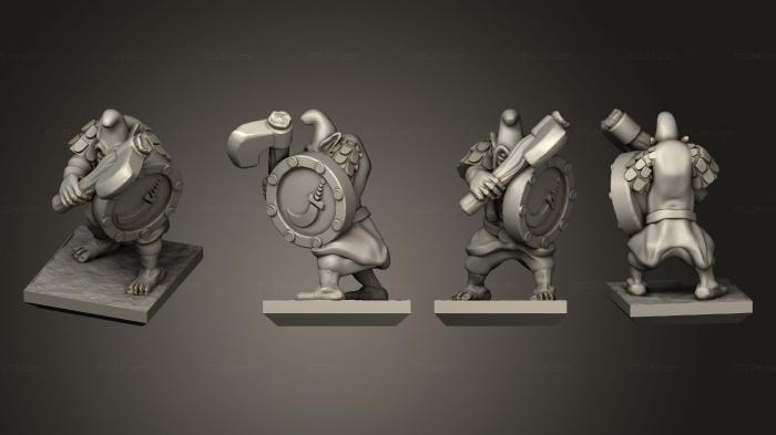 Military figurines (Magma Shield 2, STKW_9343) 3D models for cnc