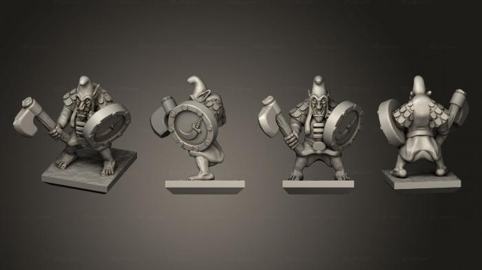 Military figurines (Magma Shield 4, STKW_9345) 3D models for cnc