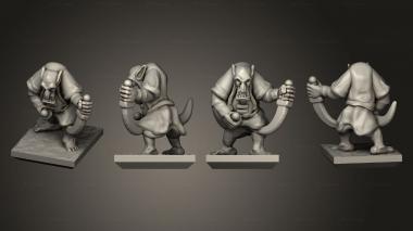 Military figurines Magma Sneak 3 3d model