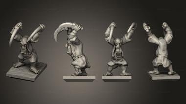 Military figurines Magma Sneak 4 3d model