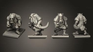 Military figurines Magma Sneak 6 3d model