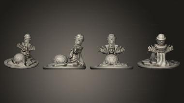 Military figurines Magma Sorcerer 3d model