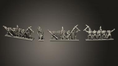 Military figurines Magma Stripe 1 3d model