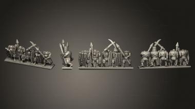 Military figurines Magma Stripe 3 3d model