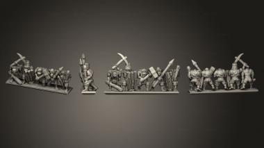Military figurines Magma Stripe 5 3d model