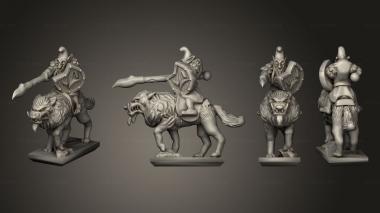 Military figurines Magma WR 2 3d model