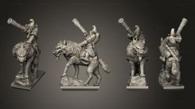 Military figurines Magma WR Musikan 3d model
