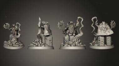 Military figurines Magmhorin Mercenary 3d model