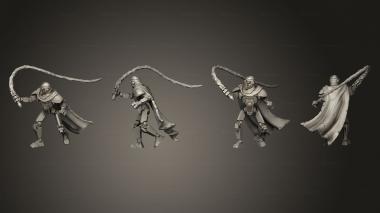 Military figurines Magna Guard whip ist 3d model