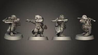 Military figurines Male Ranger 07 3d model