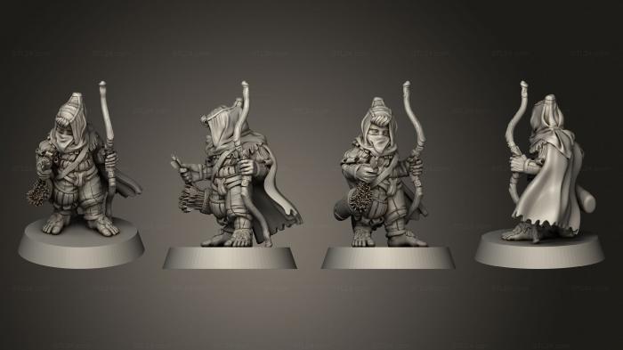 Military figurines (Male Ranger 09, STKW_9432) 3D models for cnc