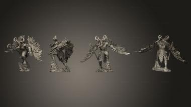 Military figurines Malfurion Stormrage Luftmensch Studio 3d model