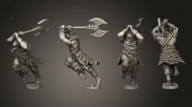 Military figurines Malison 1 001 3d model
